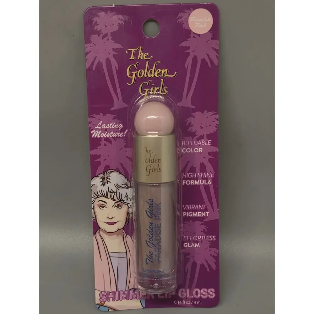 Golden Girls lip gloss collection features character-themed packaging (Set of 4)